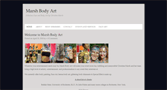 Desktop Screenshot of marshbodyart.com